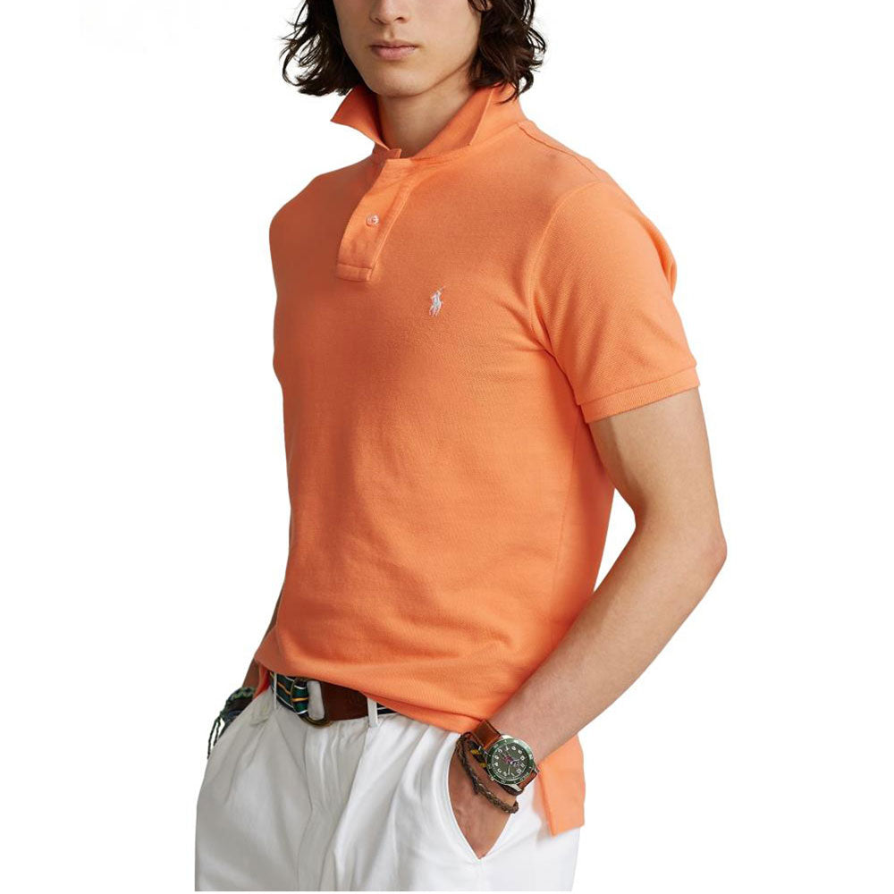 Custom Slim Fit Polo - Orange