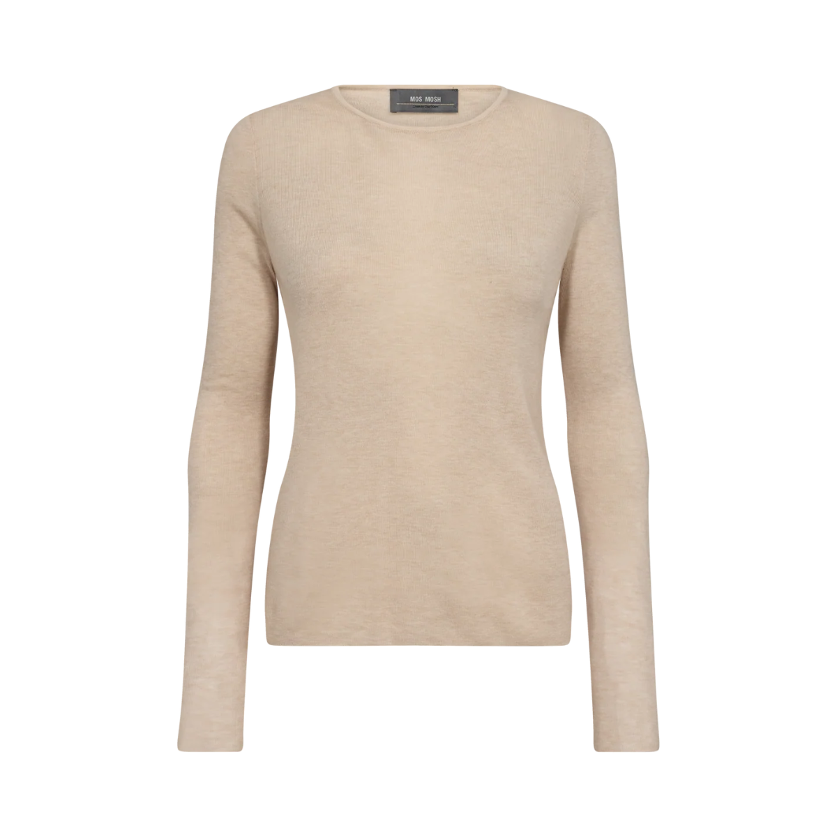 Bouch O-neck Knit - Cement