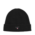 Wool Lined Beanie - Black