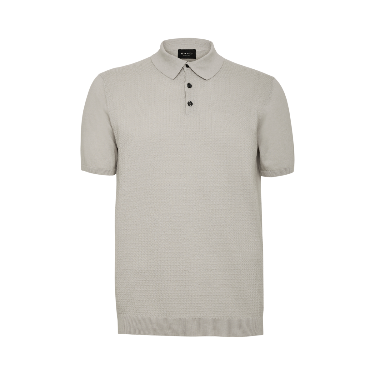 5445 - Retro Polo - Light Grey