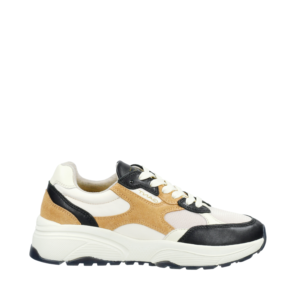 Newile Sneaker - Black/Beige