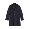 Cashmere Coat  Sultan Tech - Dark Navy Blue