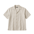 Elviro Linen S/S Shirt - Ecru