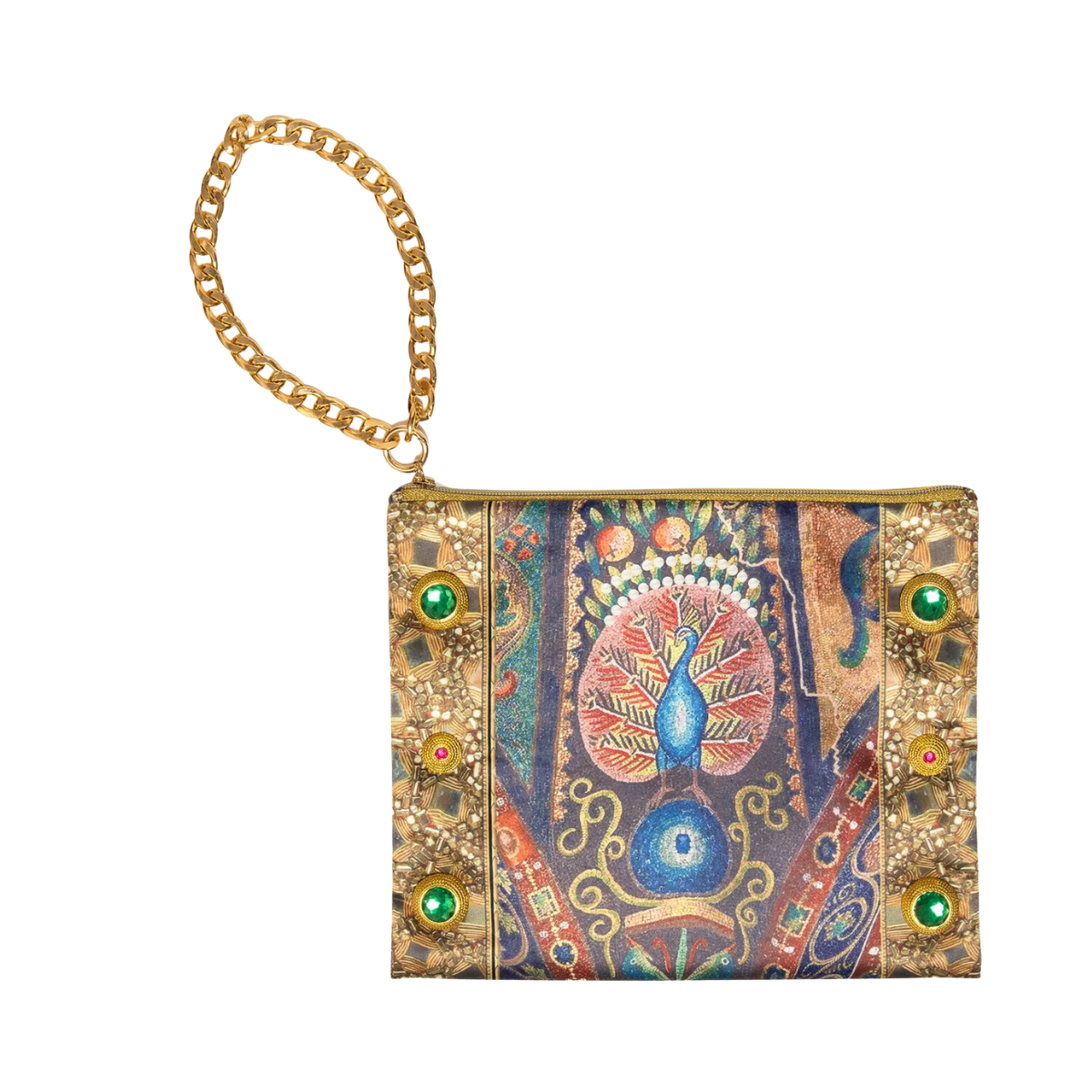 Peacock Pochette - Mosaic