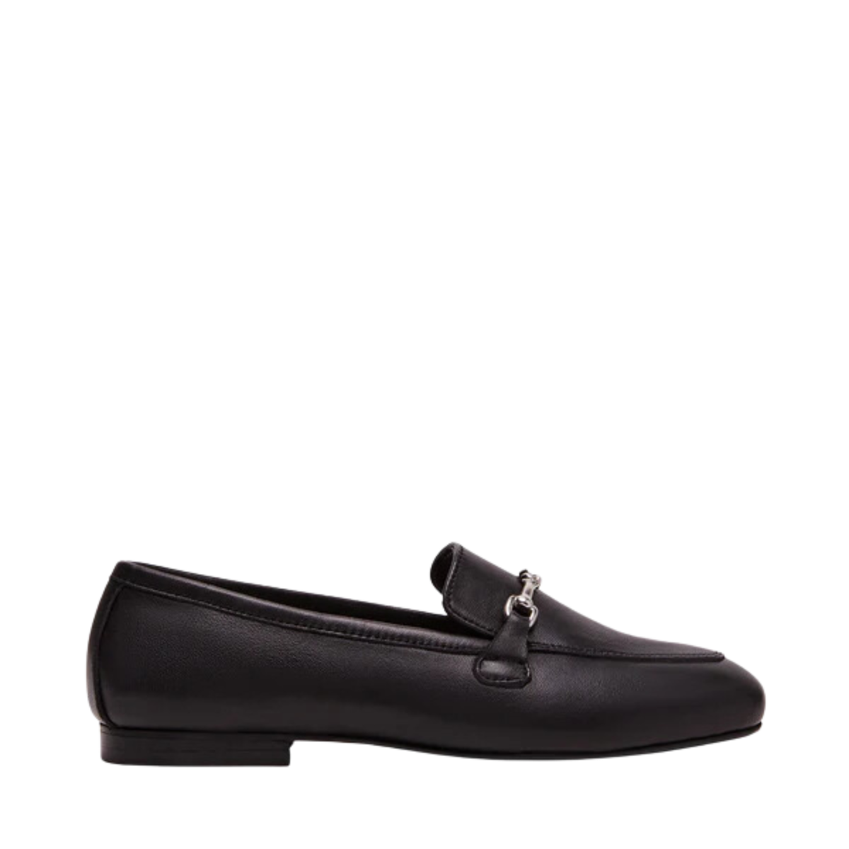 Catareena Loafer - Black leather