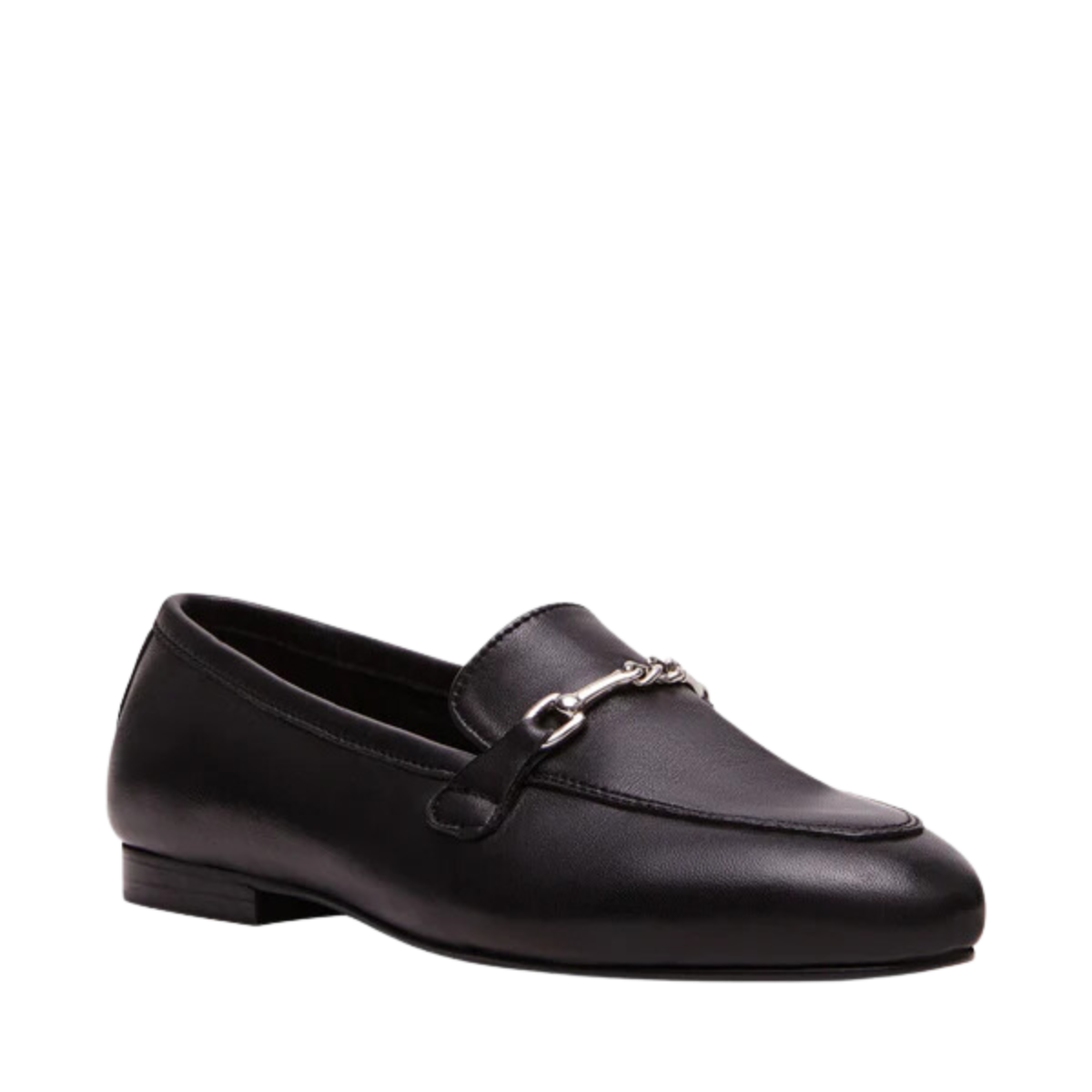 Catareena Loafer - Black leather