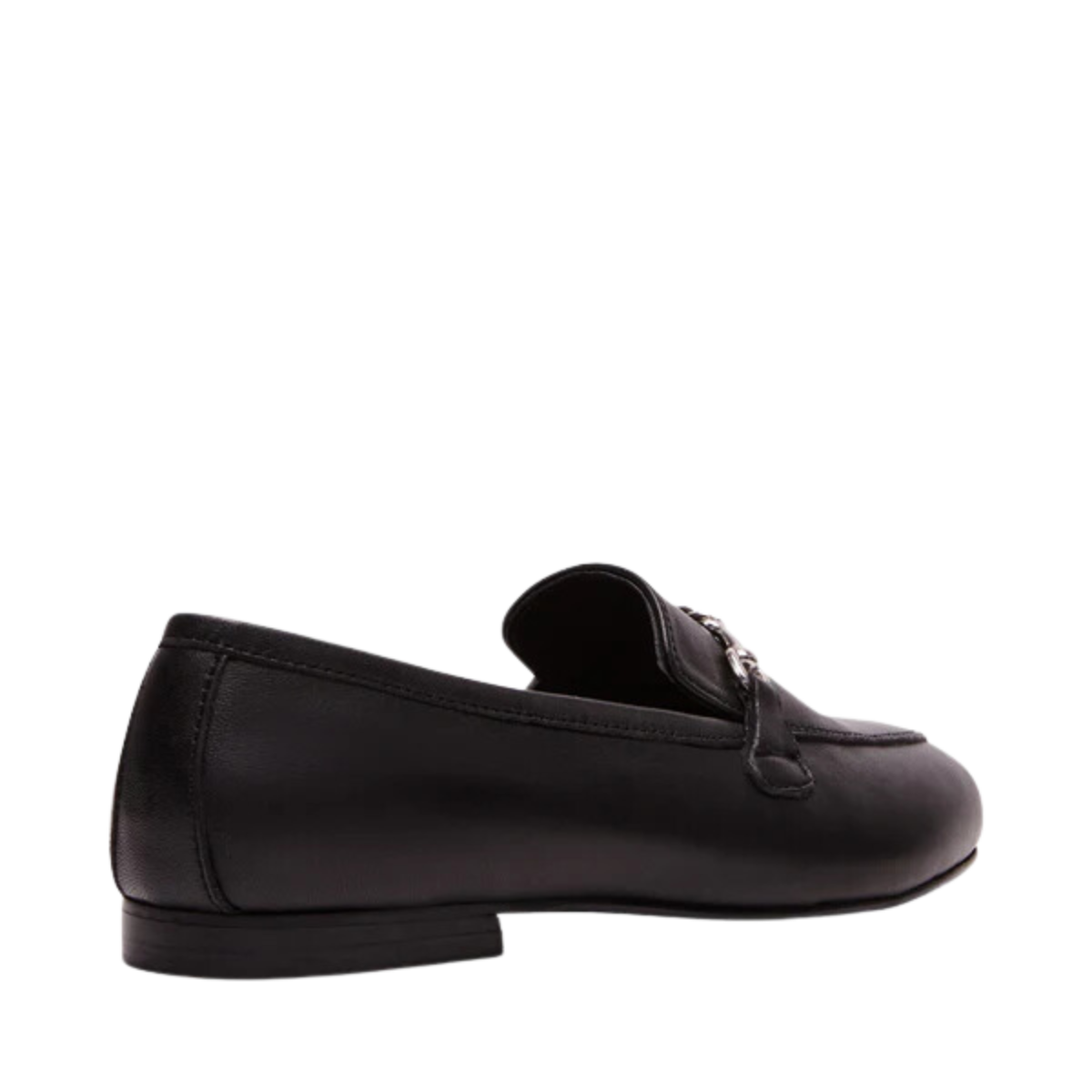 Catareena Loafer - Black leather