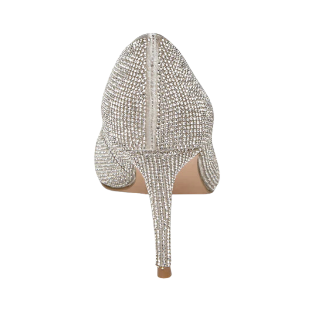 Lillie Pump (crystal) - Grey