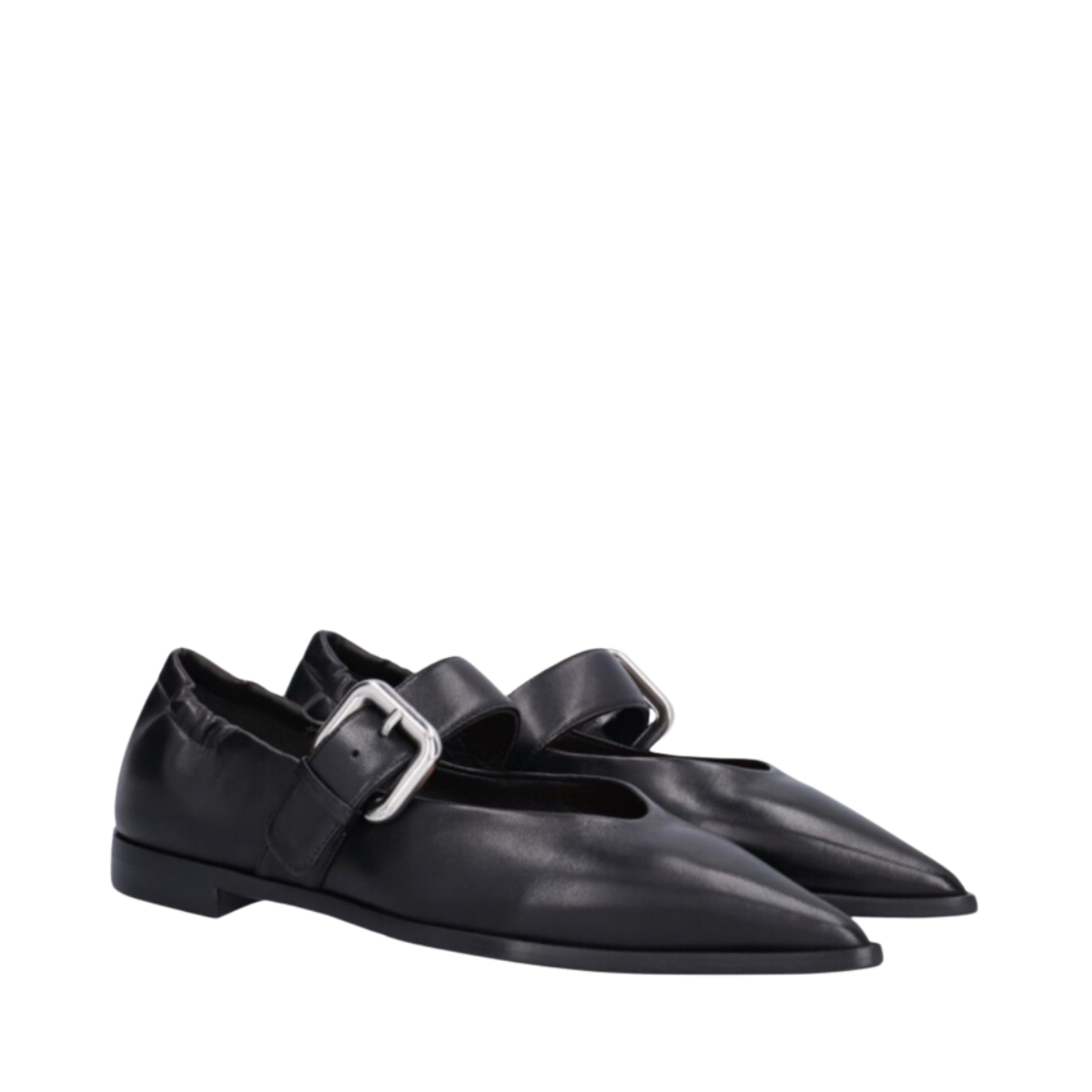 Nappa Ballerina - Black