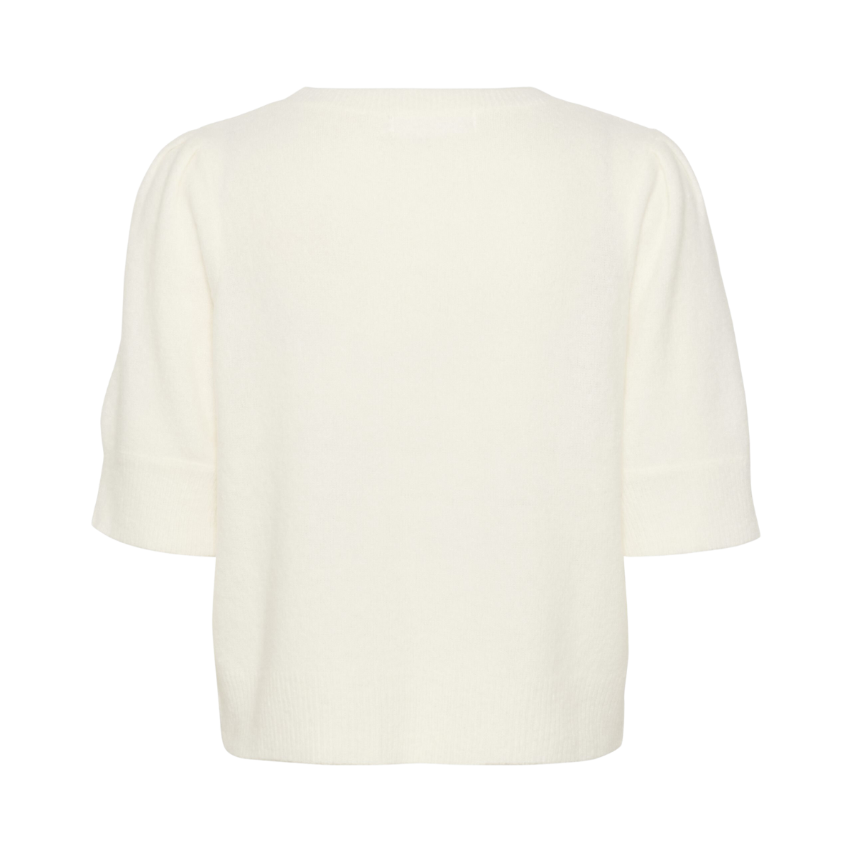 KBNoabelle Plain Pullover - White