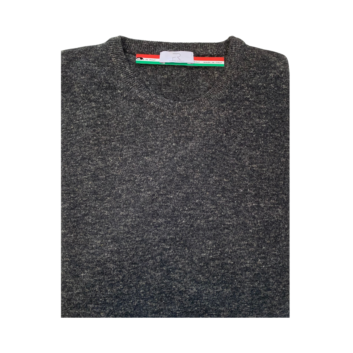 Lambswool Crewneck - Charcoal