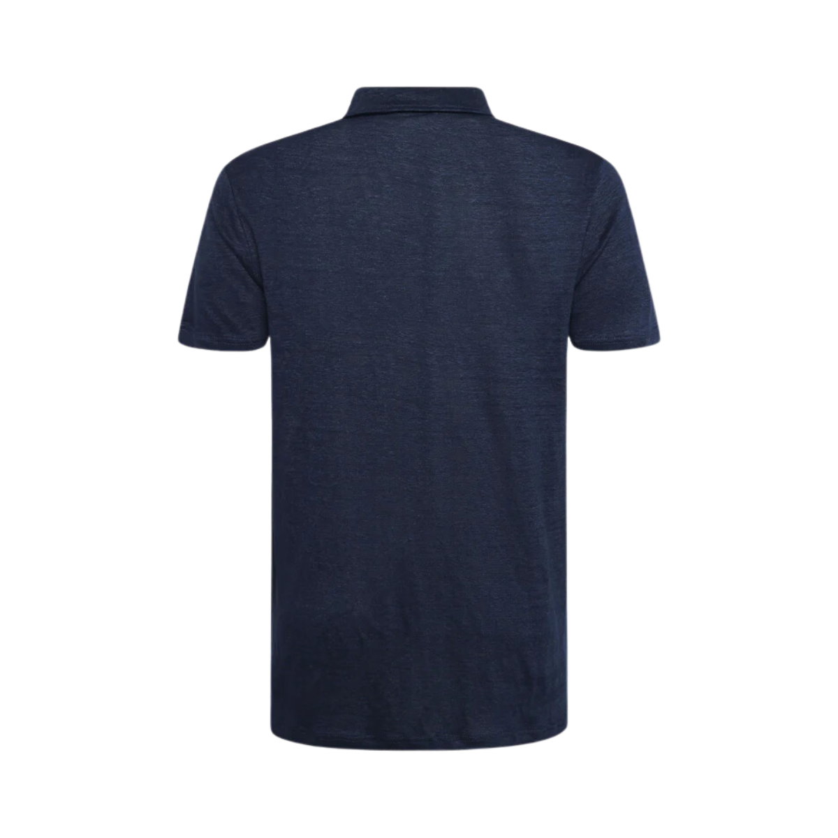 Linen polo - Navy