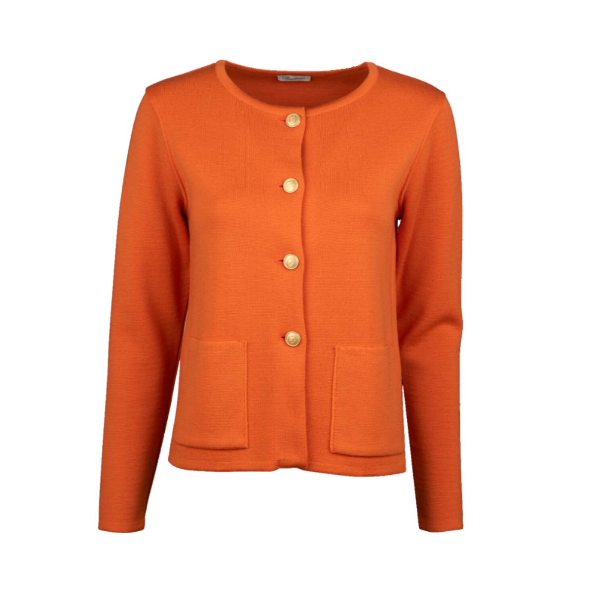 Stina Knit Cardigan - Orange