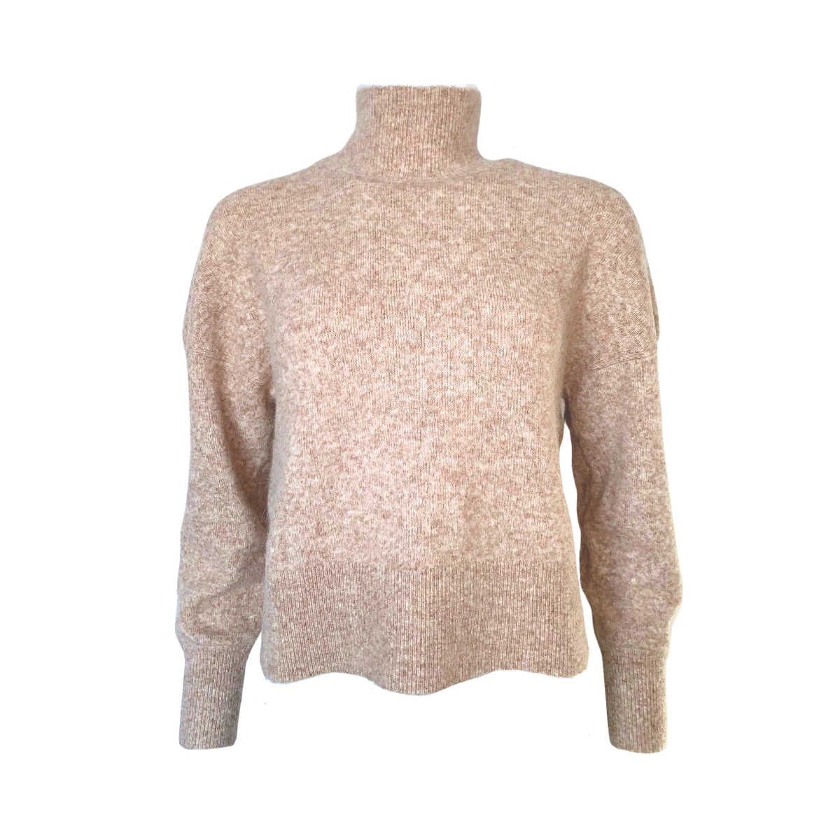 Frida Mock Neck - Beige