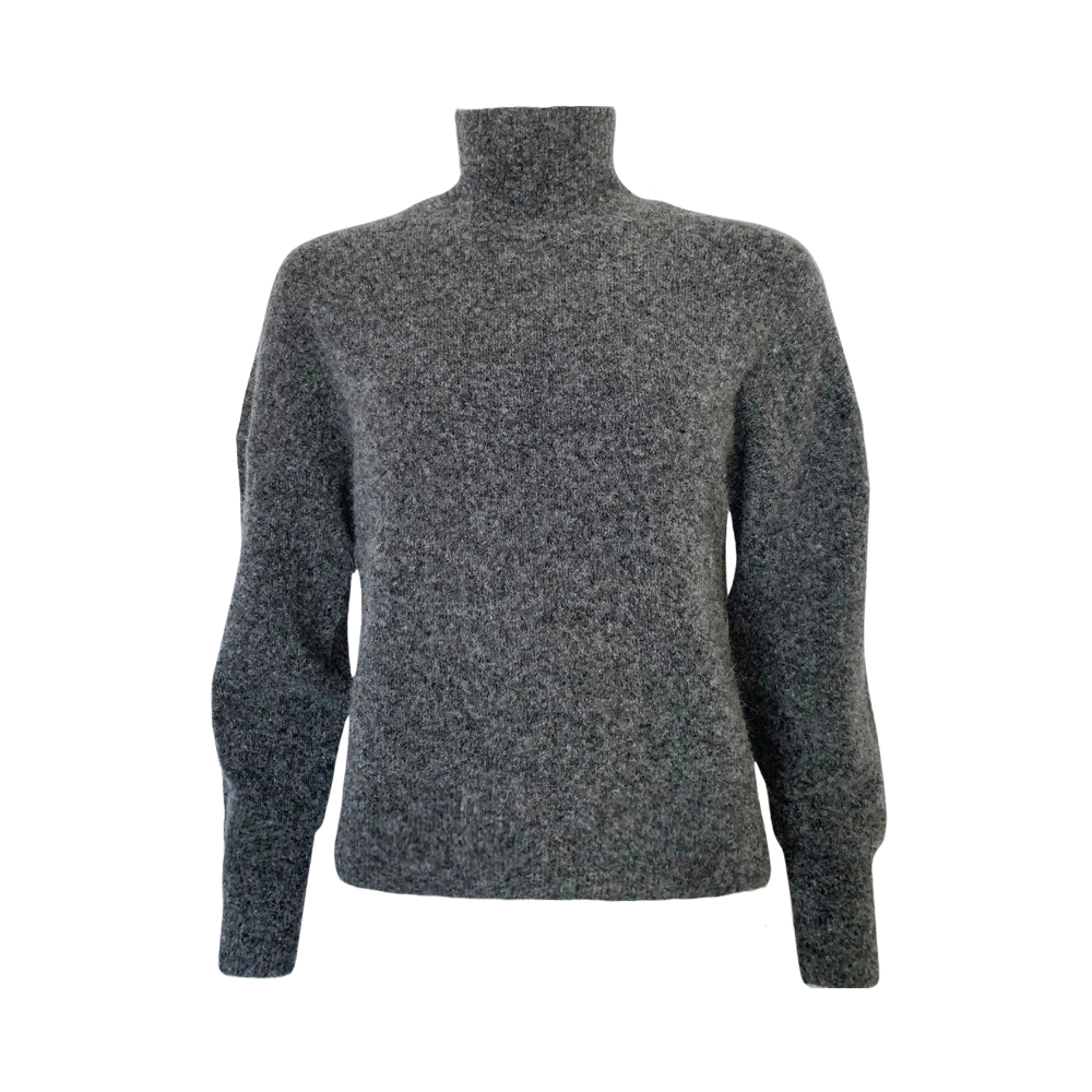 Frida Mock Neck - Antracit