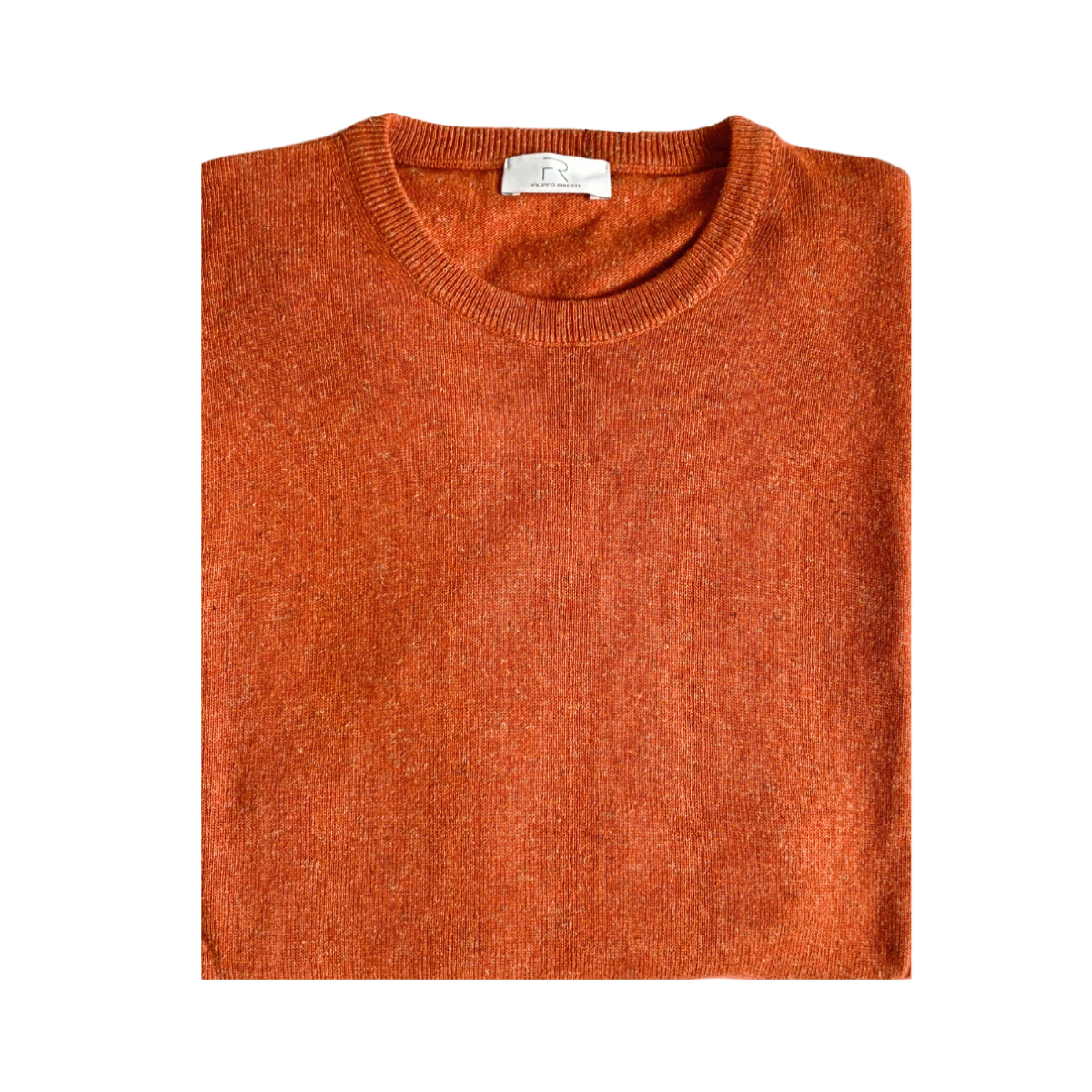 Lambswool Crewneck - Orange