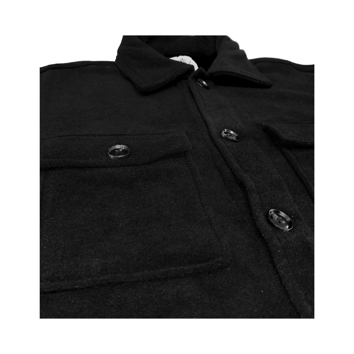 Enrico Overshirt - Black