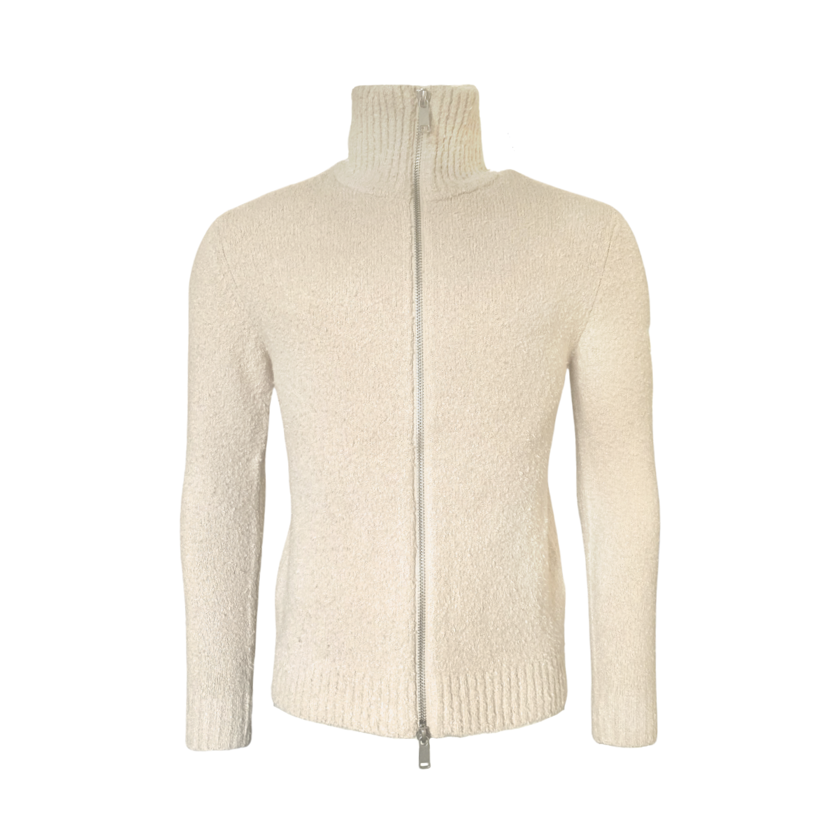 Marcello Zip Knit - Beige