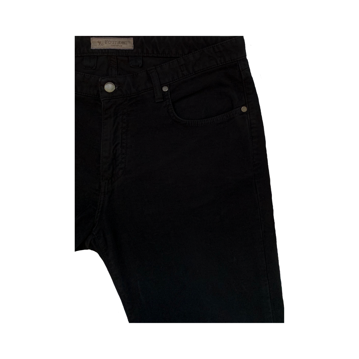 5-Pocket Moleskinn - Black