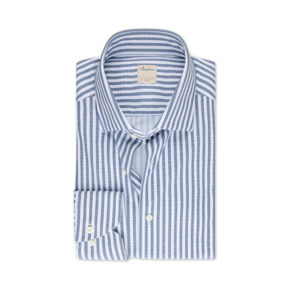 Slimline C71 RC cuff Jersey - Navy stripe