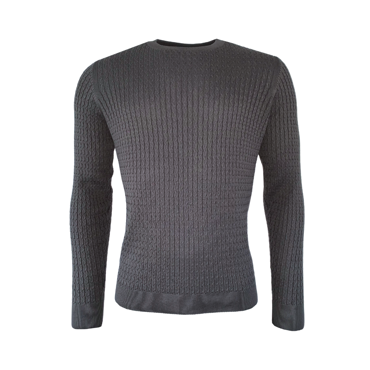 Walker Cable Knit - Grey