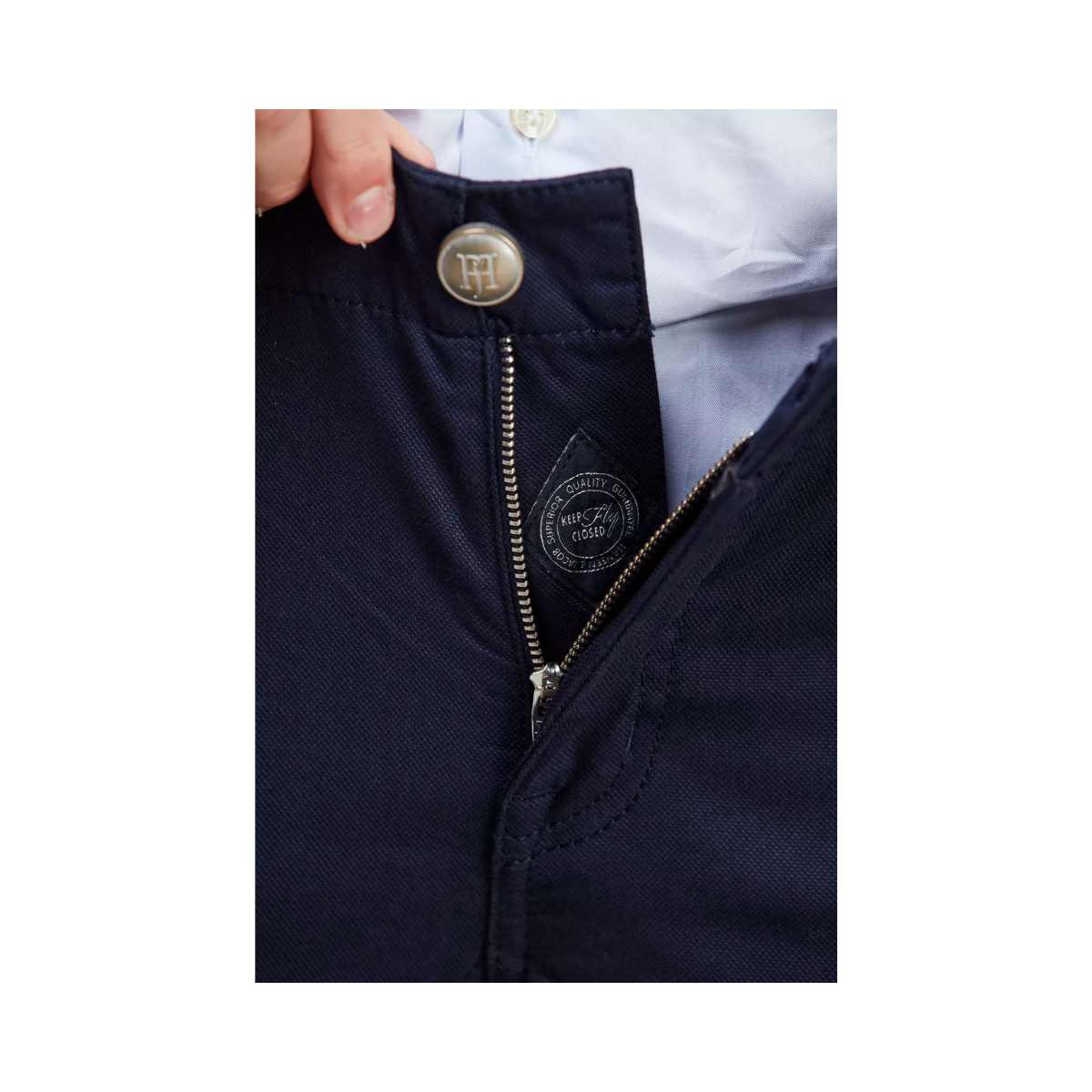 5-PKT CUT'N SEW PAN OXFORD - NAVY