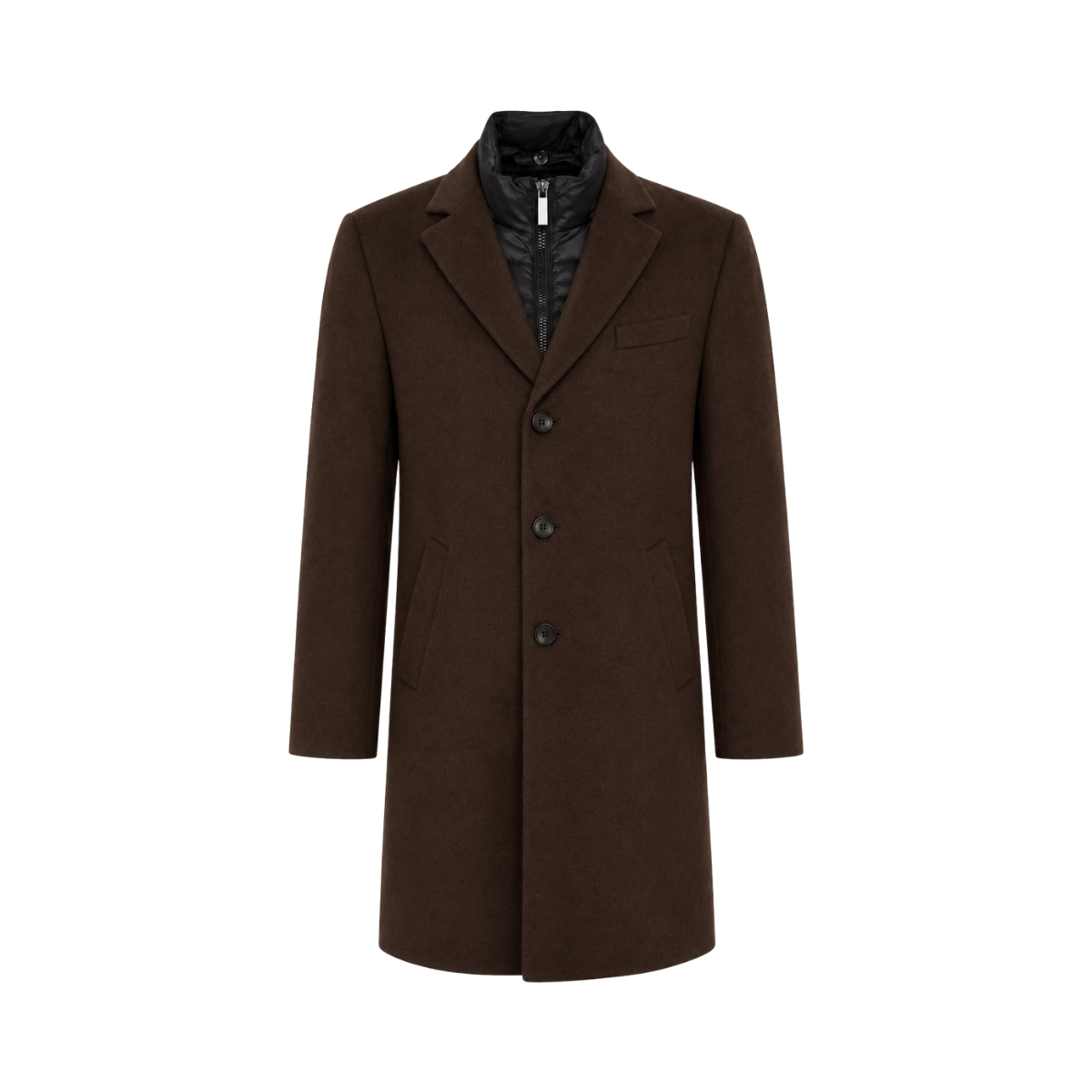 Cashmere Coat Sultan Tech - Dark Brown