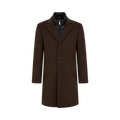 Cashmere Coat Sultan Tech - Dark Brown