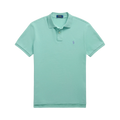 Custom Slim Fit Mesh Polo Shirt - Celadon