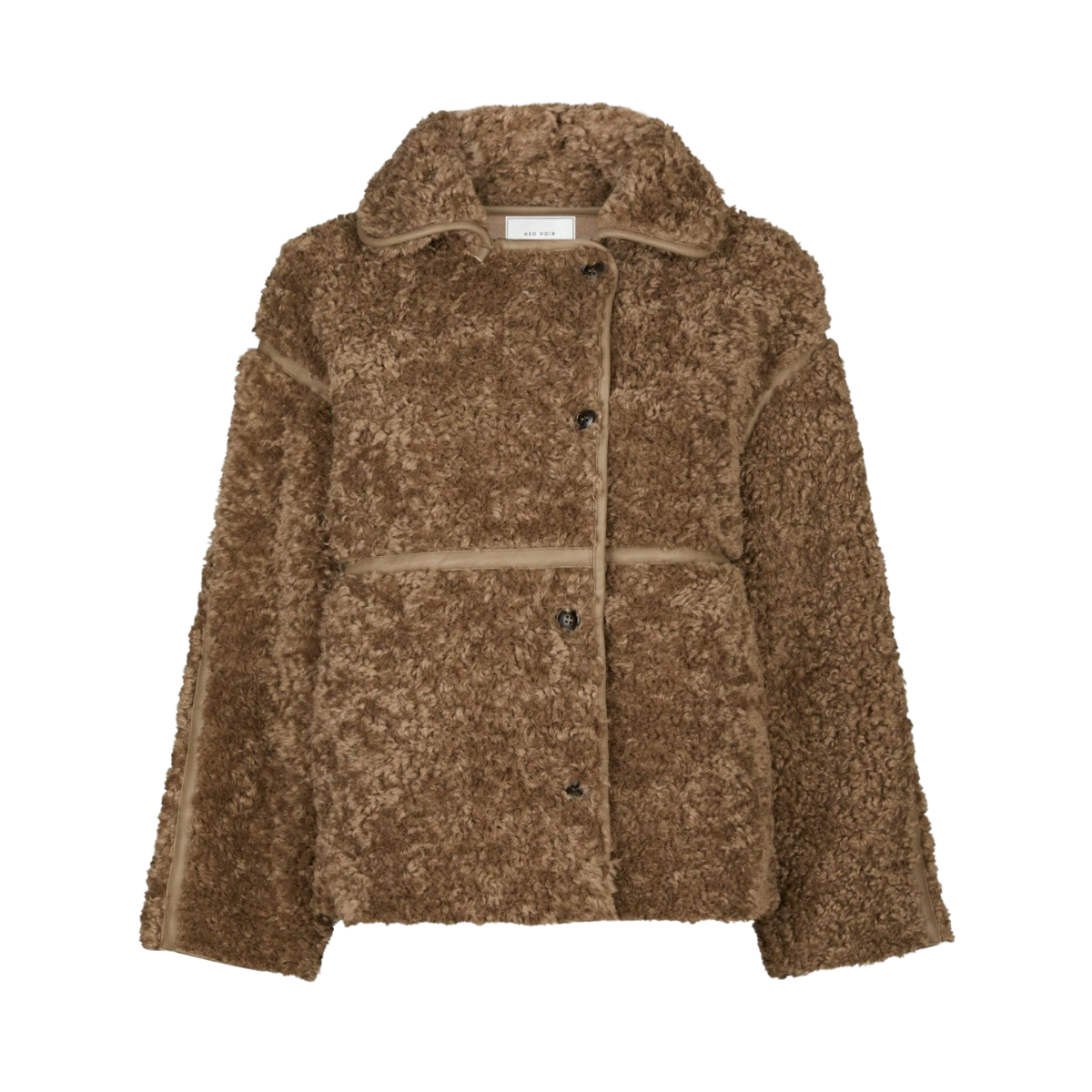 Castor Gaux Fur Jacket - Taupe