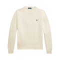 Cotton Crewneck Sweater - Andover Cream