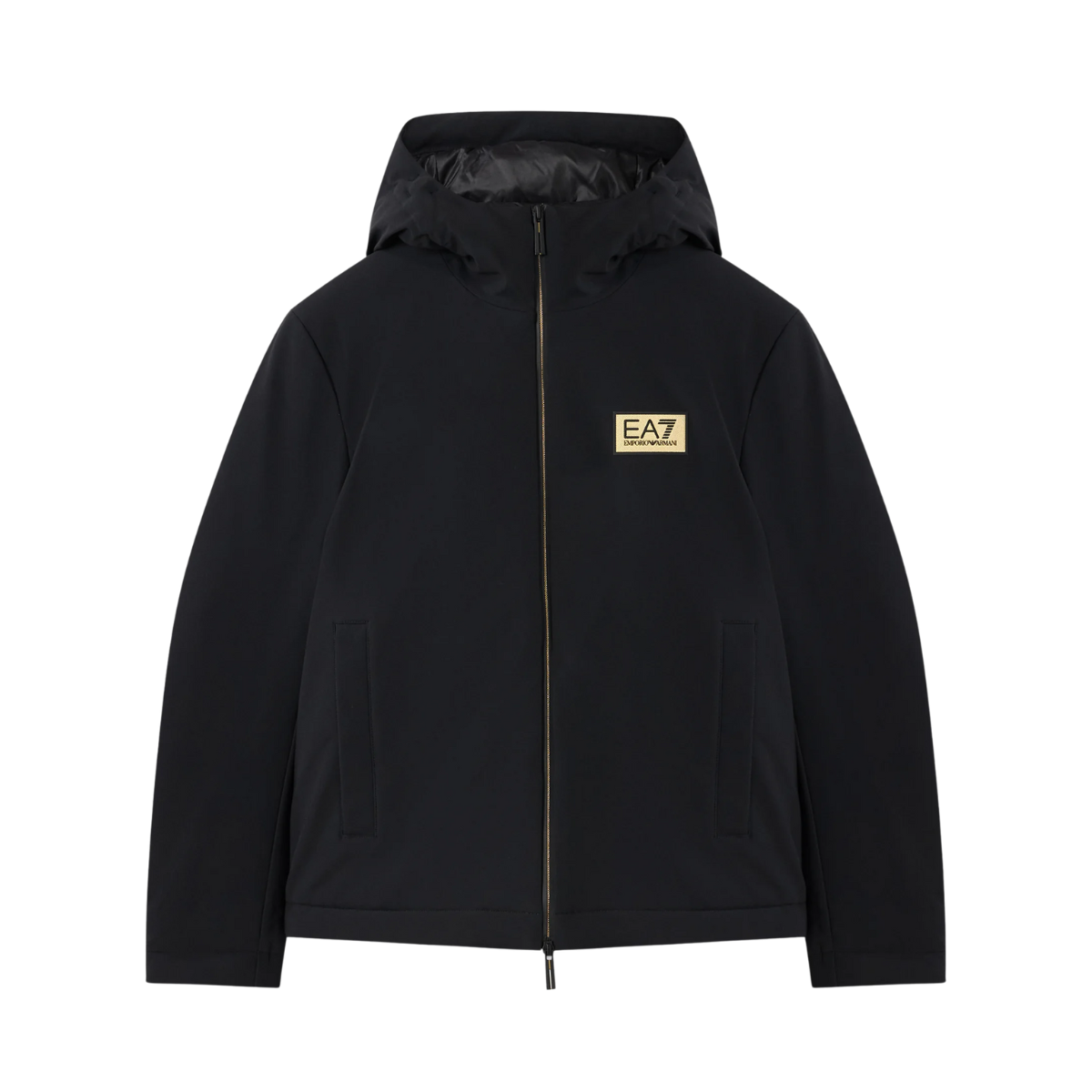 Train Gold Bomber Jacket - Black