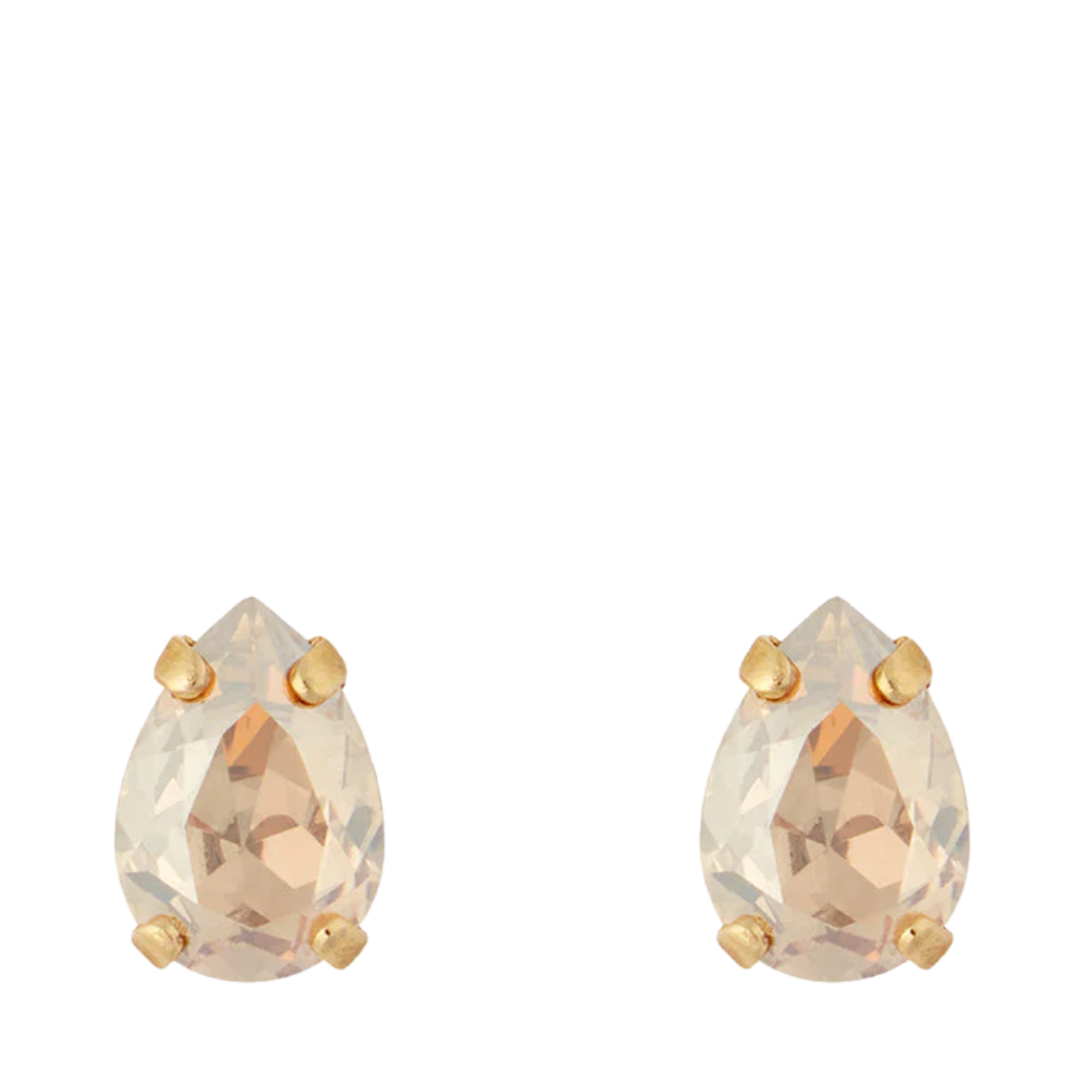 Petite Drop Stud Earrings Gold - Golden Shadow