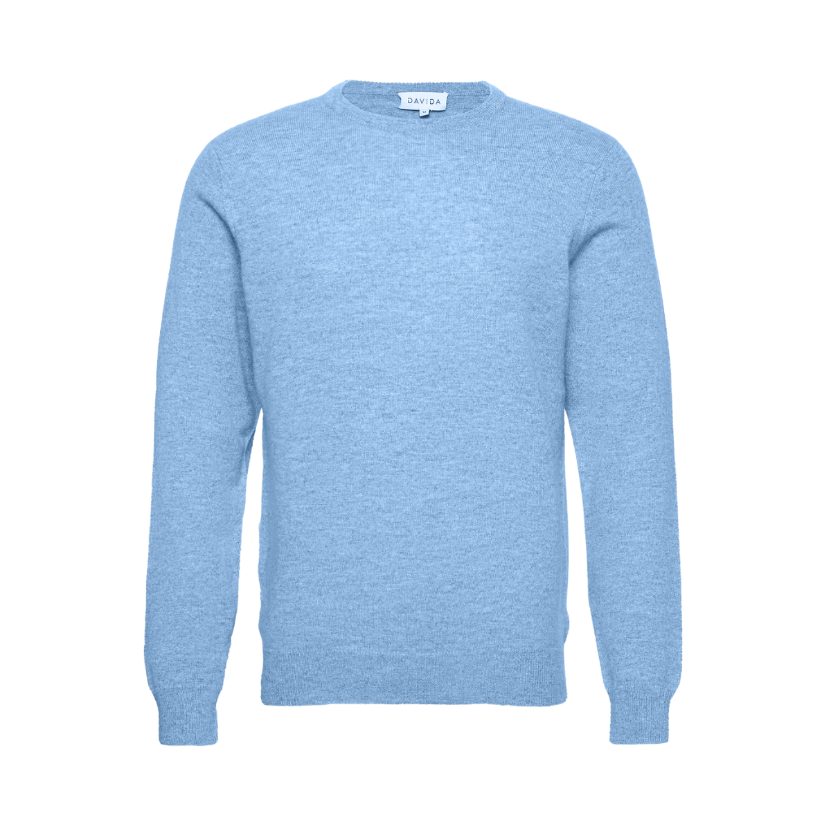 Man O-neck Plain - Blue Fog