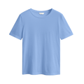 Light Cotton T-Shirt - Hydrangea Blue