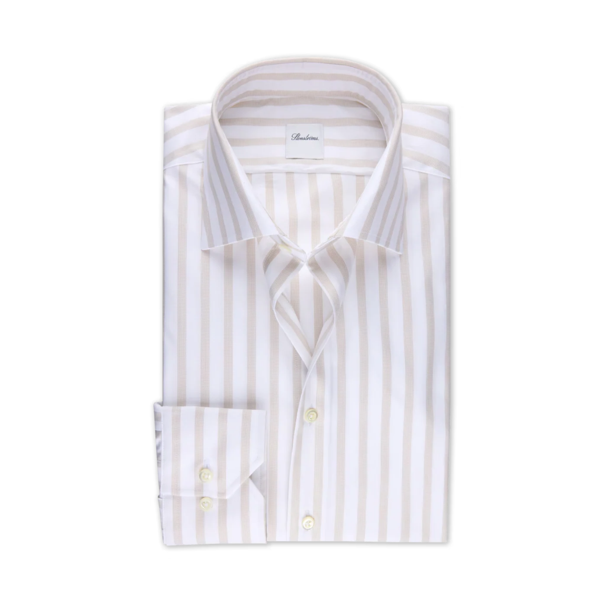 Slimline C77 RM Cuff - Light beige stripe