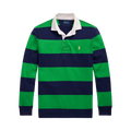 Long Sleeve Rugby - Newport Navy/Bright Clover