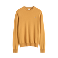 Superfine Lambswool C-Neck - Turmeric Shine
