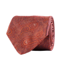 Classic Tie - Rust melange