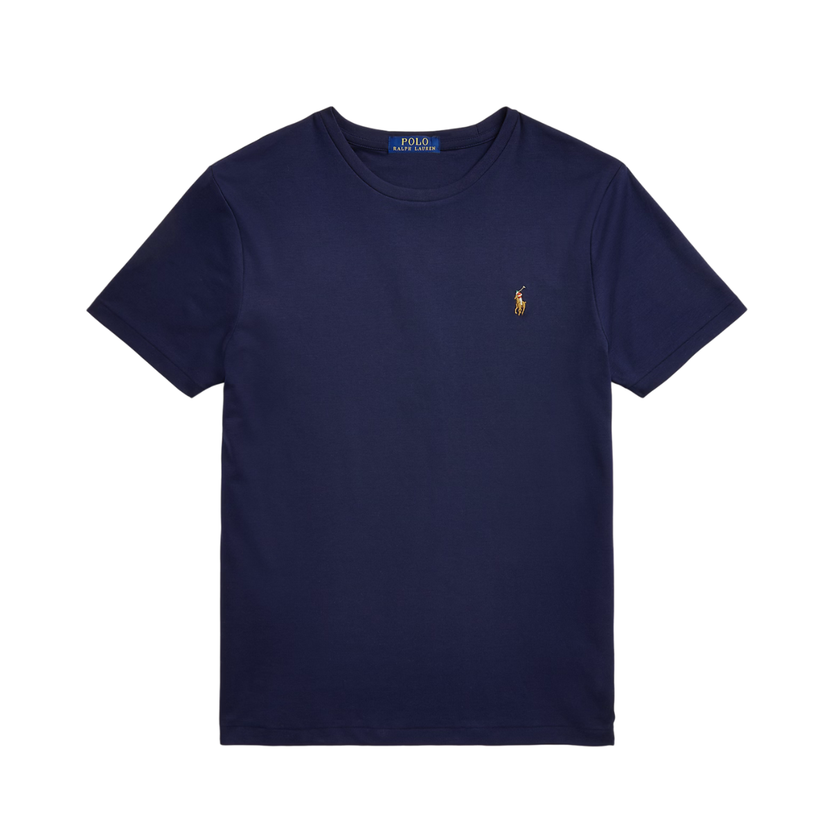 Custom Slim Fit Soft Cotton T-Shirt - Navy
