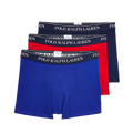 Classic Stretch-Cotton Trunk 3-Pack - Azure/Navy/Red