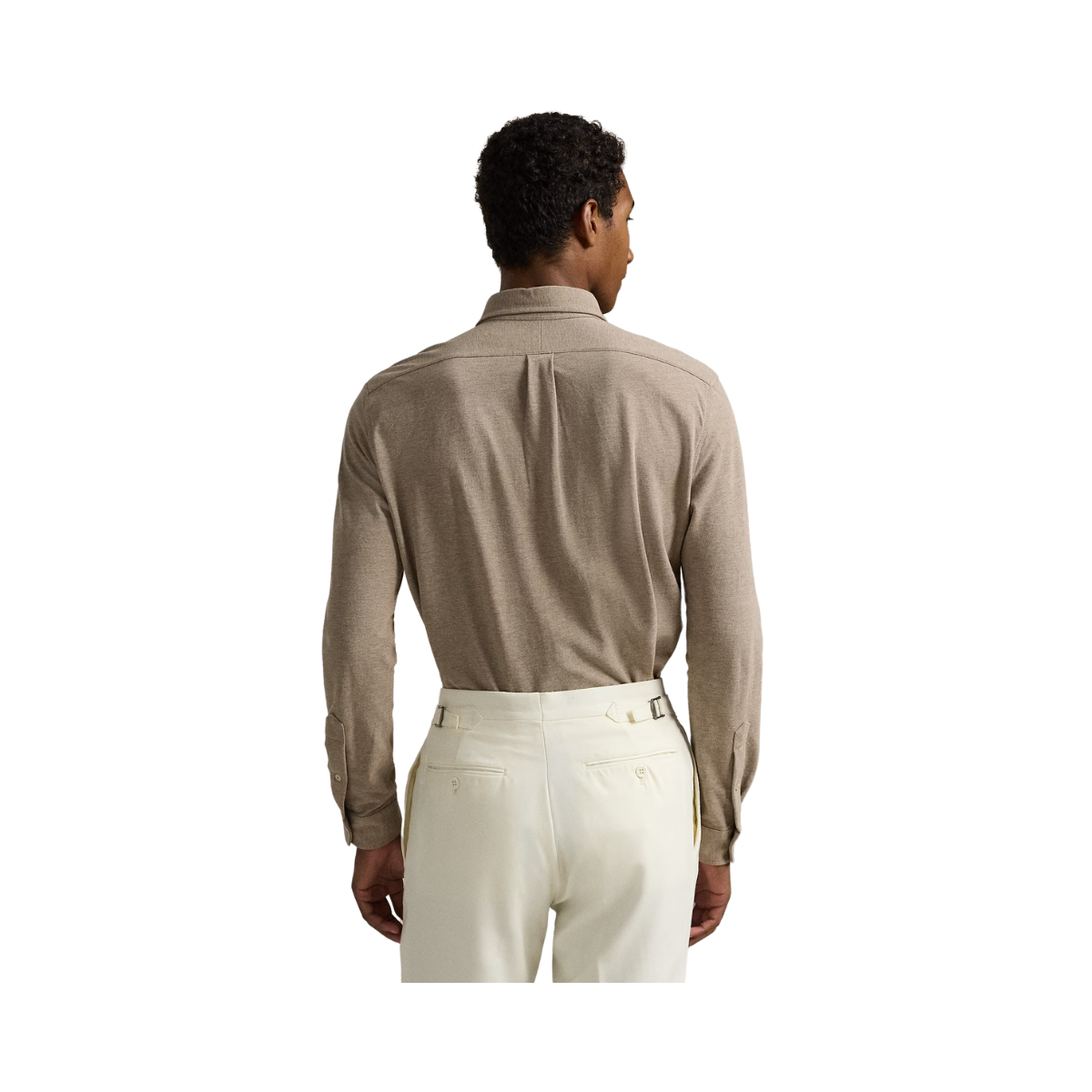 Featherweight Mesh Oxford Shirt - Classic Camel Heather
