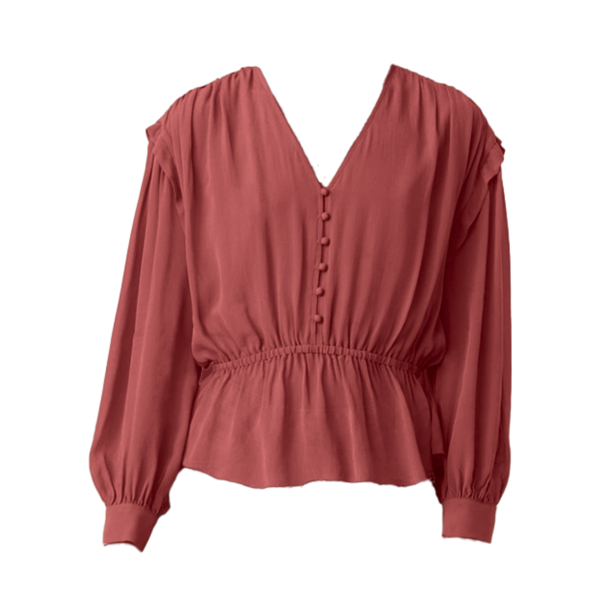 Blouse Linsay - Terracotta
