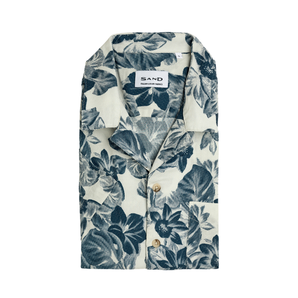 8337 Chad - Blue Pattern