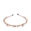 Crystal Hair Band - Pale Rose