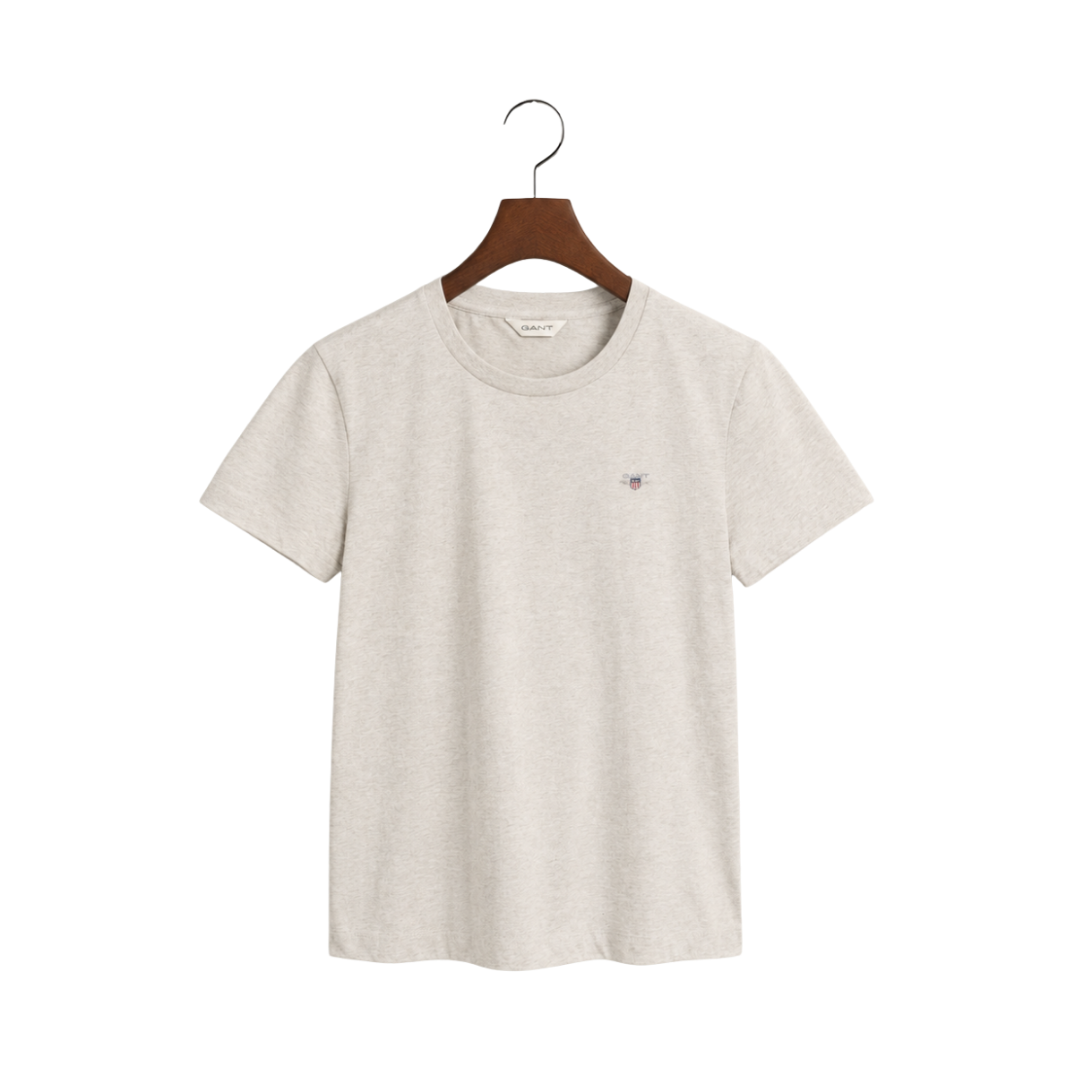 Reg Shield SS T-Shirt - Light Beige Melange