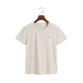 Reg Shield SS T-Shirt - Light Beige Melange