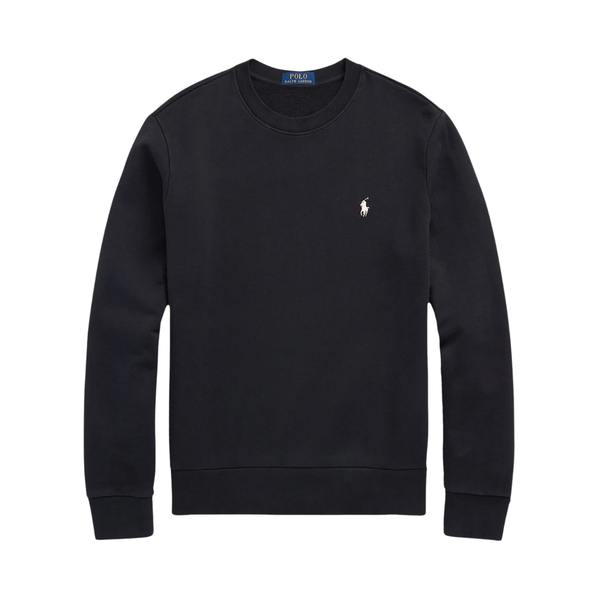 Loopback Fleece Sweatshirt - Polo Black