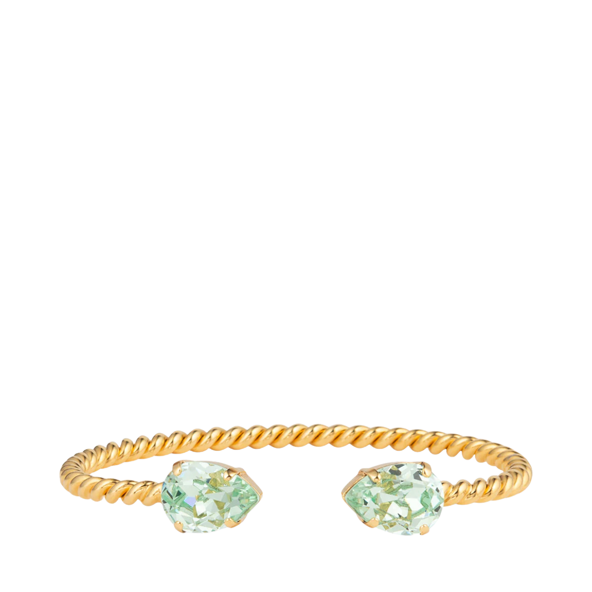 Mini Drop Bracelet Gold - Chrysolite