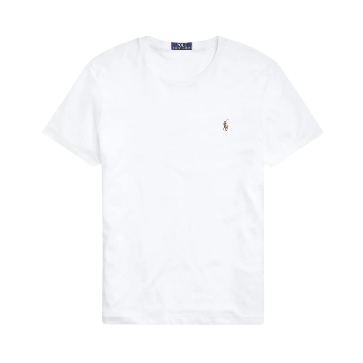 Custom Slim Fit Soft Cotton T-Shirt - White